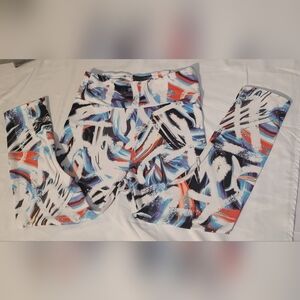 Colorful Abstract Kids Leggings